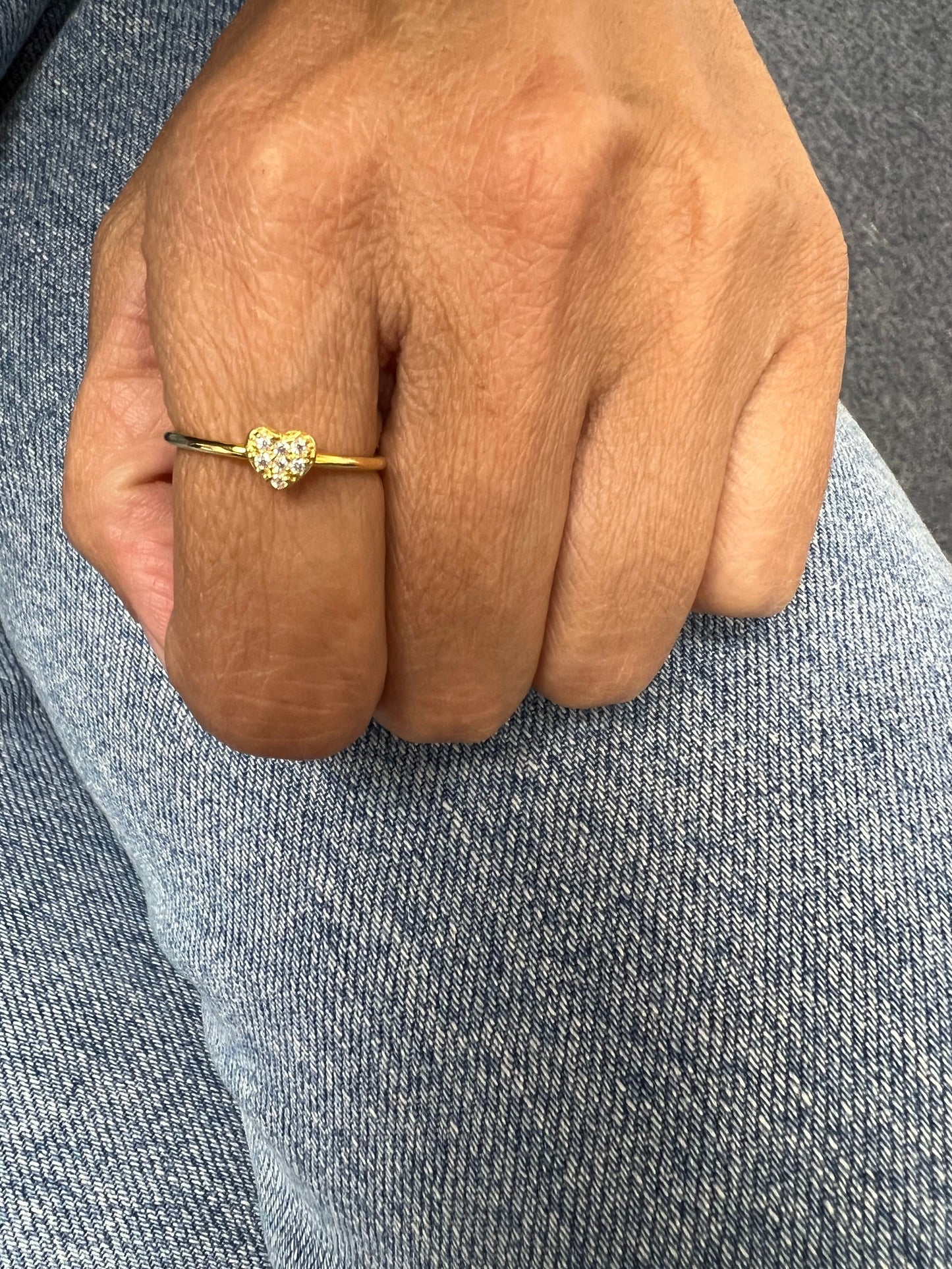 Sterling Silver Heart Ring