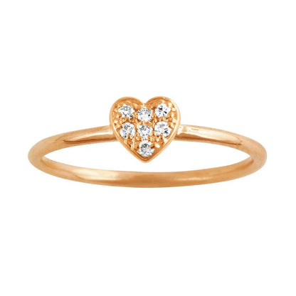 Sterling Silver Heart Ring