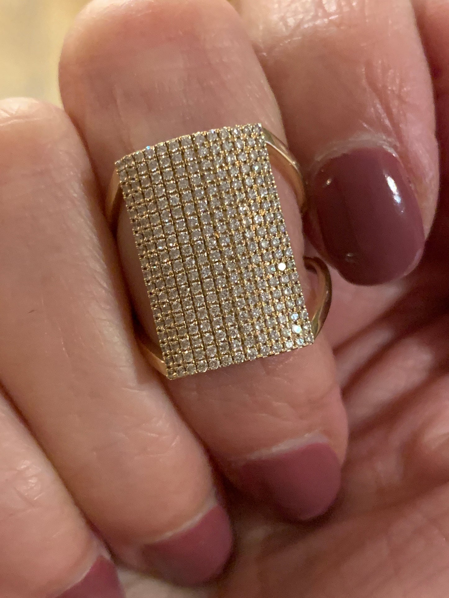 14k Gold Diamond Fashion Ring