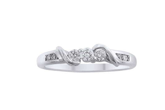 14k Gold Diamon Designer Ring